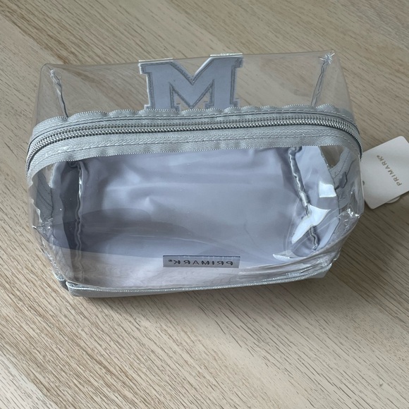 Initial M • Makeup Travel Pouch - Picture 7 of 11